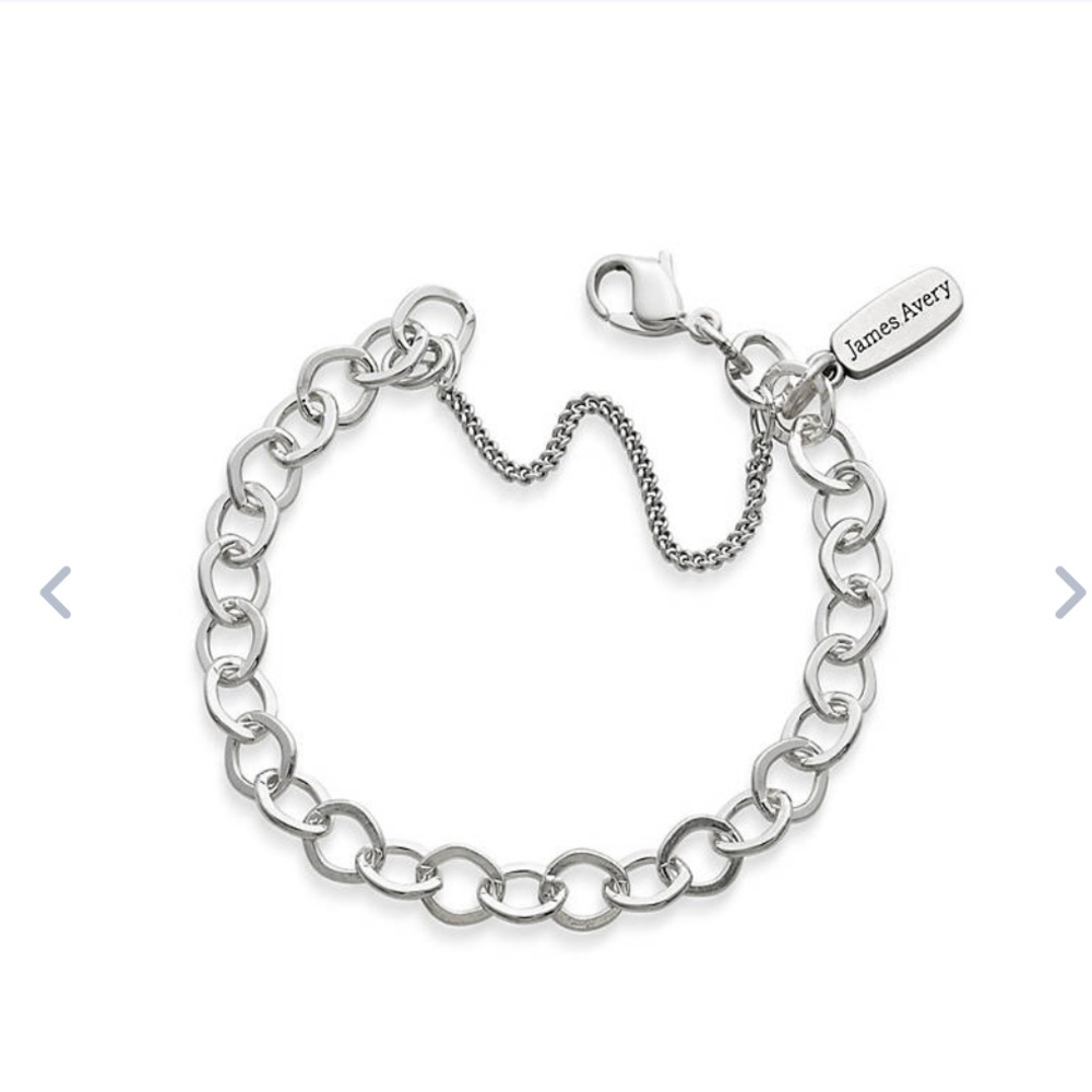 James Avery Forged Link Charm Bracelet